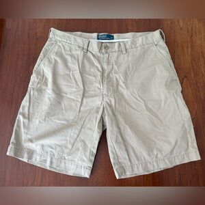 Polo Ralph Lauren Khaki shorts size 36 100% Cotton good condition
